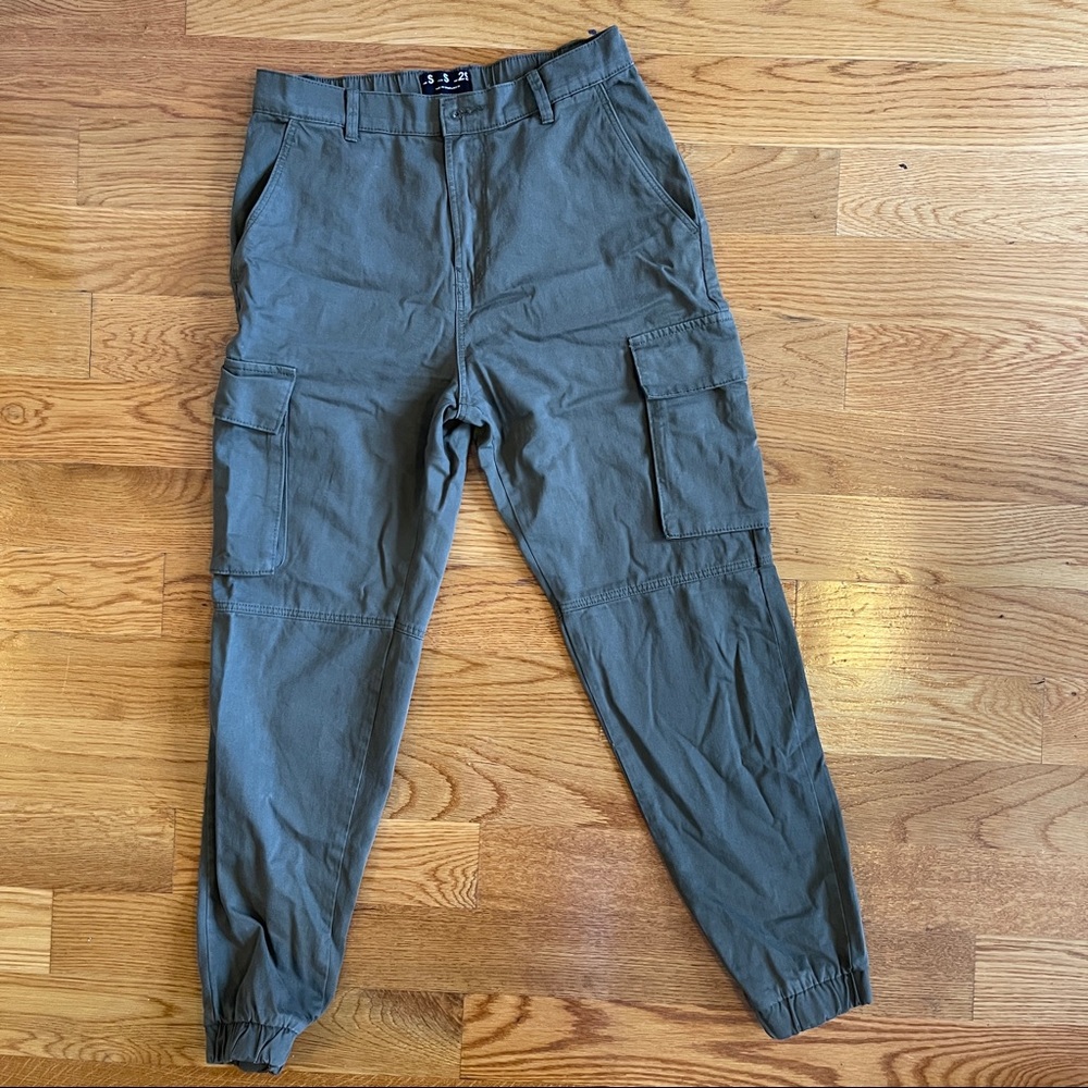 Army Green Cargo Pants